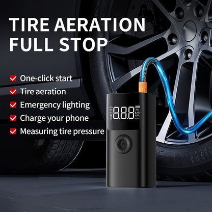 5 in 1 Jump Starter With Air Pump & Power Bank